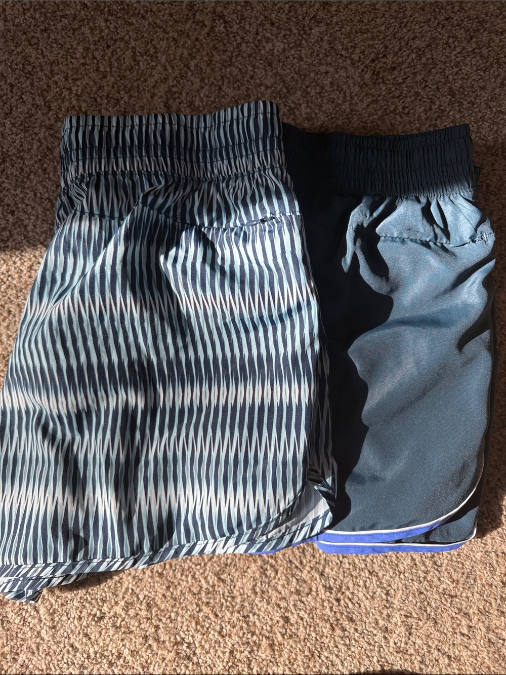 Athletic Works Navy Blue Youth Athletic Shorts - Picture 3 of 3